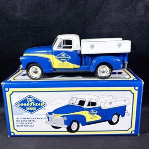 1952 Chevrolet Chevy Goodyear Pickup Truck Die Cast 1/25th Scale Lincoln Plant